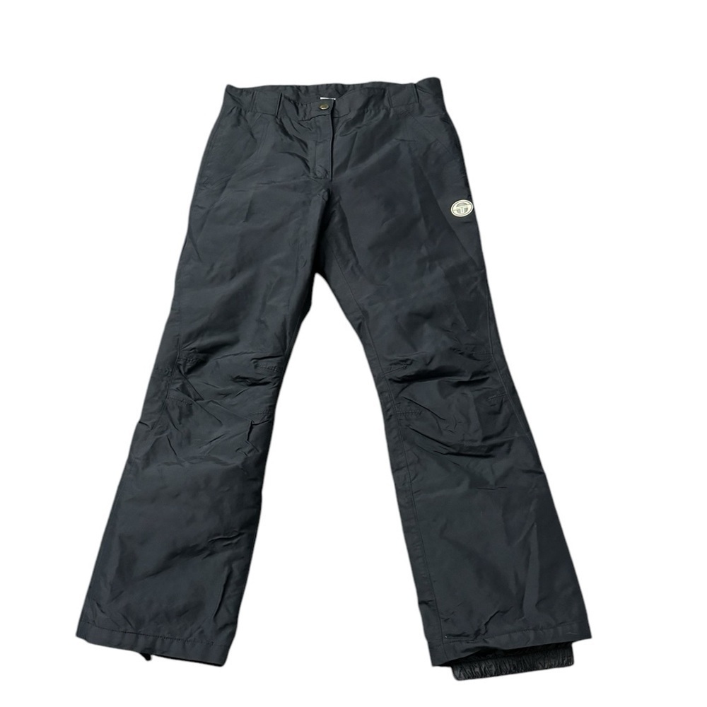 Sergio Tacchini Black Vintage Ski Pants Size Medium